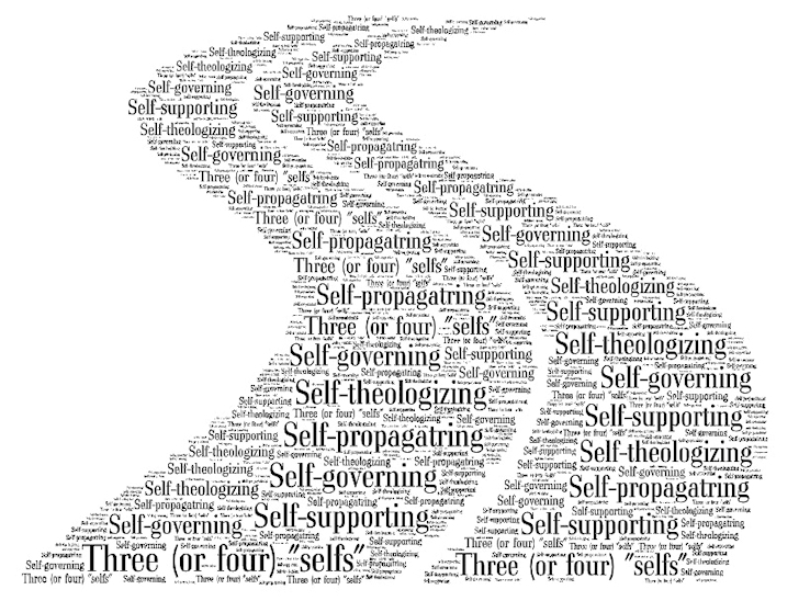 Drawing of winding road with the words of the 