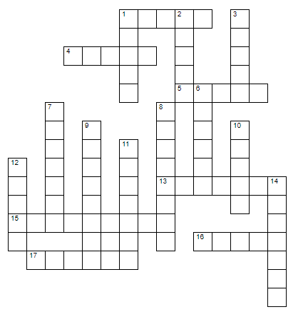 crossword puzzle grid