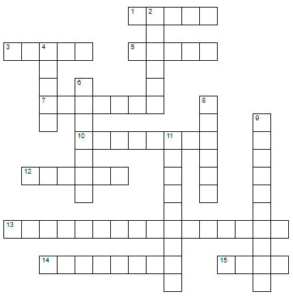 crossword puzzle grid