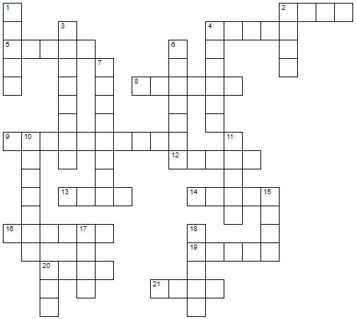 crosswoerd puzzle grid