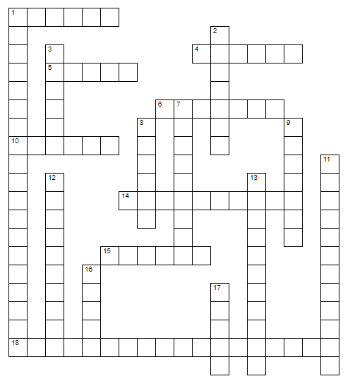 crossword puzzle
grid