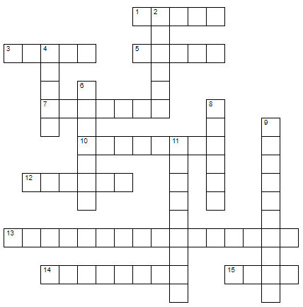 Bible crossword puzzle: Acts of the Apostles