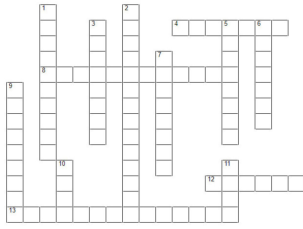 crossword puzzle grid