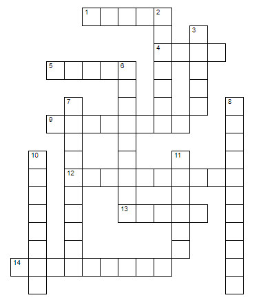 Bible crossword puzzle: Leviticus Numbers and Deuteronomy