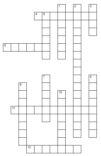 Bible crossword puzzle: 1 and 2 Kings