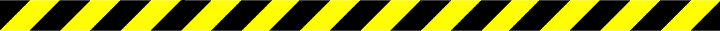 black and yellow
diagonal stripes