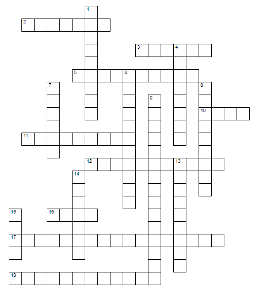 crossword puzzle
grid
