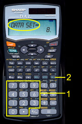 Sharp calculator manual el-520x