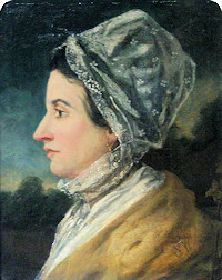 Painting
of Susanna Wesley