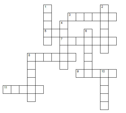 Bible crossword puzzle: Ezra Nehemiah Psalms Ezekiel and Daniel