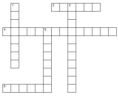 Bible crossword puzzle: 2 Kings Isaiah Jeremiah and Zephaniah