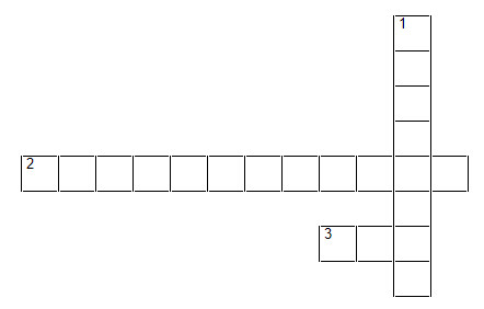 crossword puzze grid