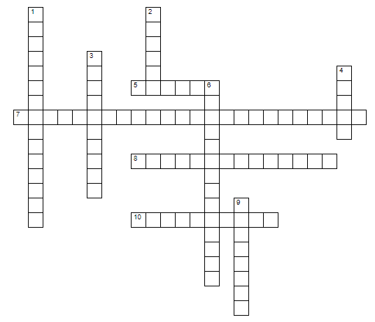 crossword puzle
grid