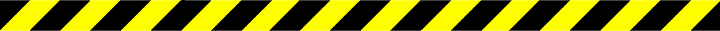 black and yellow
diagonal stripes