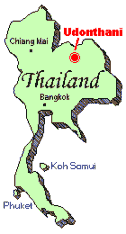 Thailand map